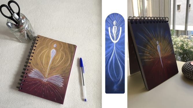 Notebook - Bookmark - Illustrations Book