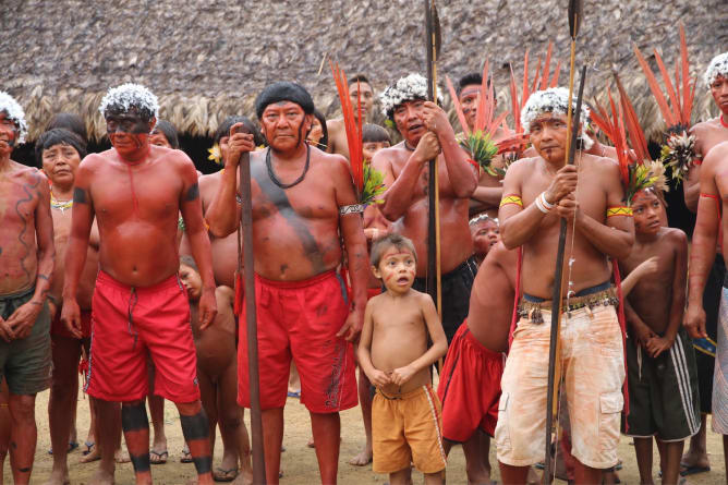 Tribu des Yanomami avec Davi Kopenawa Yanomami