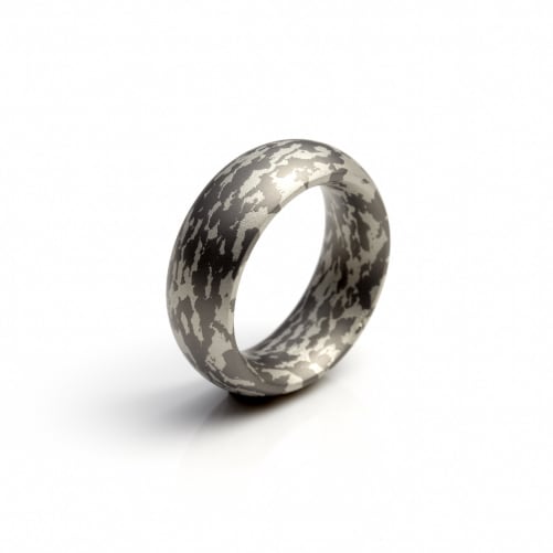 Ring No. 1 - Titan/Silber