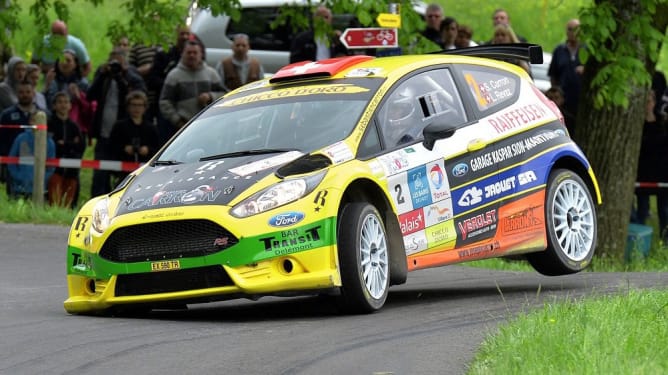 Sébastien Carron, double champion Suisse des Rallyes