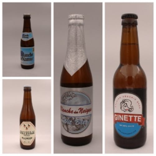 Bières belges blanches, bières de soif, désaltérantes.