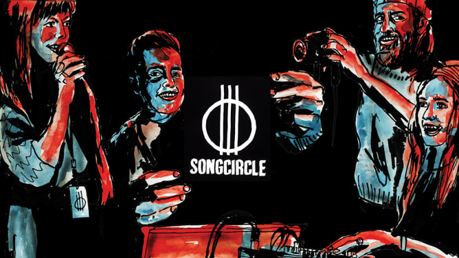 Team Songcircle: Mya, Anne, Luca, Dominic