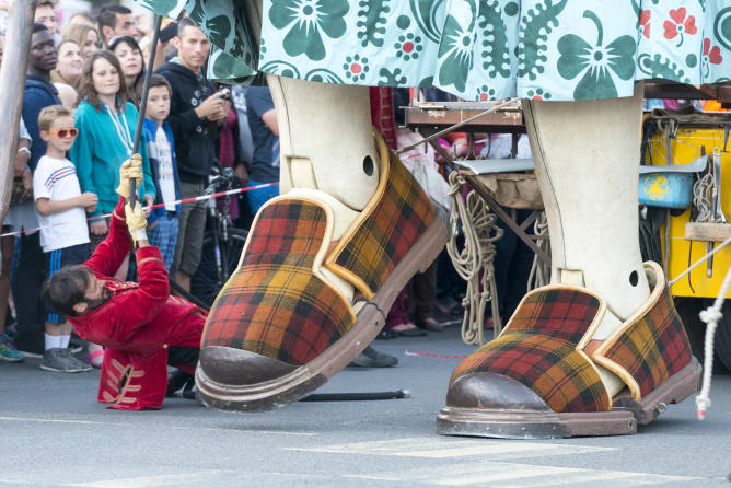 Le chausson de la Grand-mère à Nantes, 2014. ©Valery Joncheray - Royal de Luxe