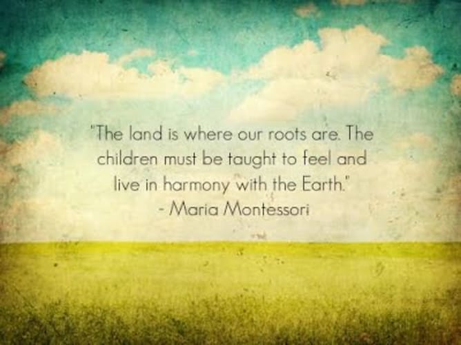 Dr. Maria Montessori (Italian) personally created the German name ERDKINDER (= earth children).