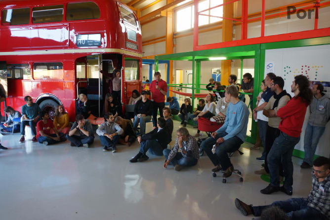 Hackers at CERN IdeaSquare