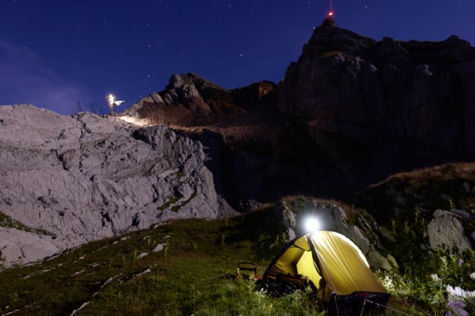 Säntis hat mich gefordert...