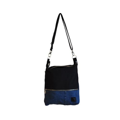 Handtasche - black / jeans