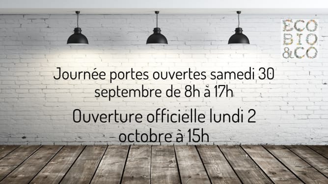 Journée portes ouvertes samedi 30 septembre - ouverture officielle lundi 2 octobre à 15h