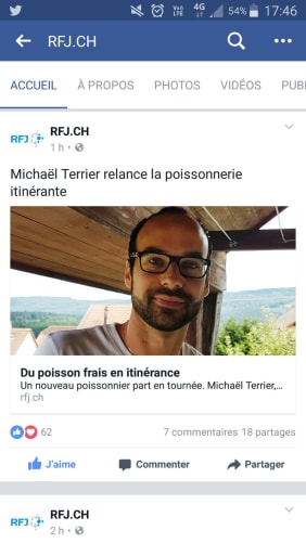 ma 1ère pub sur à la radio, merci RFJ