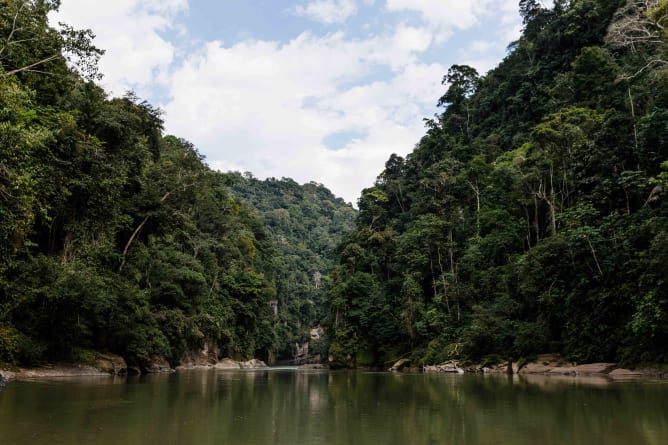 Dans la belle vallée de l'Alto Huayabamba au Pérou...