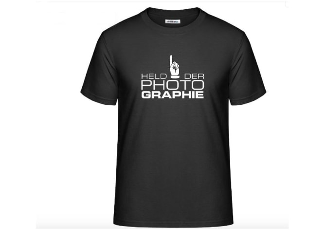 T-Shirt «Held der Photographie»