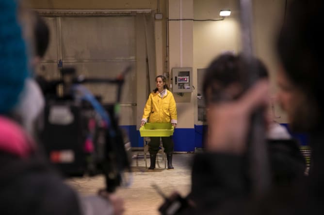 Maria#HagarAdmoni#fishmarket#crew#Viveiro#Spain