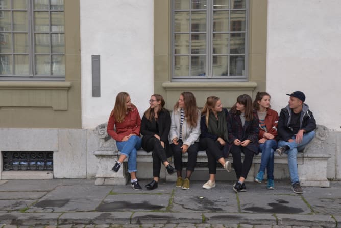 Das DreamTeam (v.l.n.r. Claudia, Vivienne, Angela, Josephine, Luise, Eleonore, Nicola. Abwesend: Luisa)