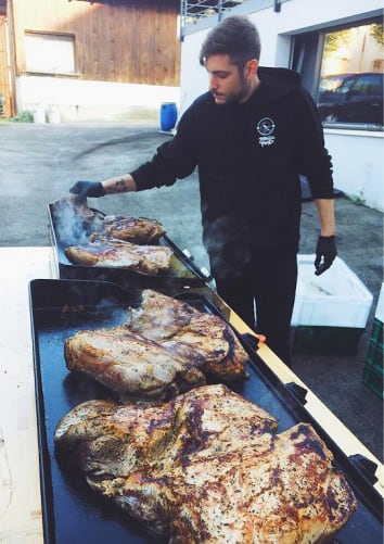 Pulled Pork en préparation pour la St-Martin ce weekend