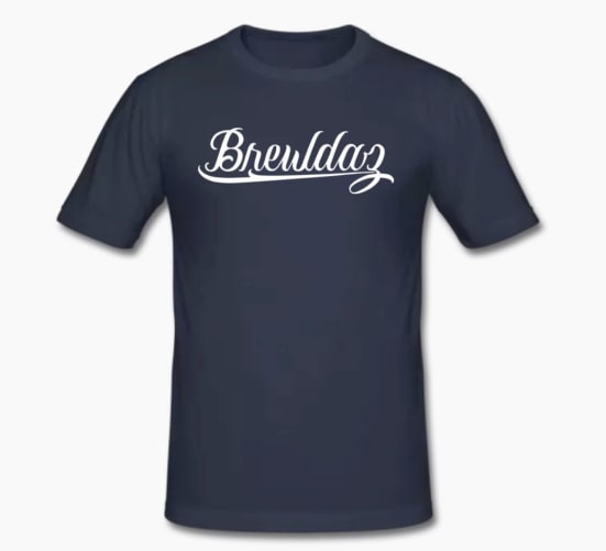 The BREWDAZ T-Shirt in blue