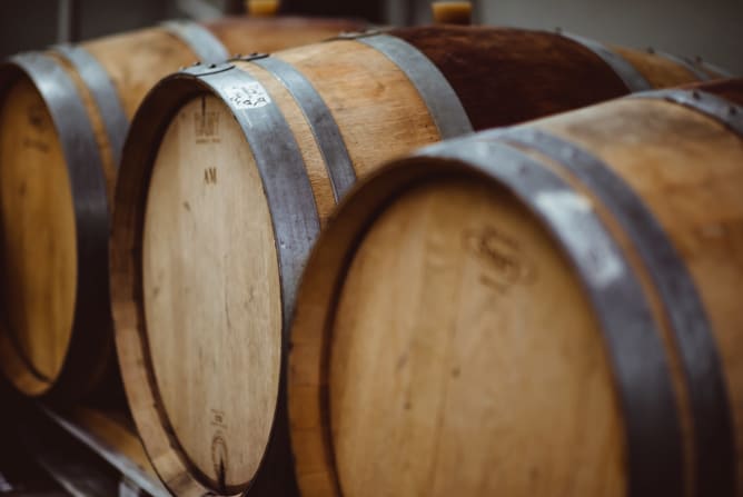 Bières vieillies en barrique de vin