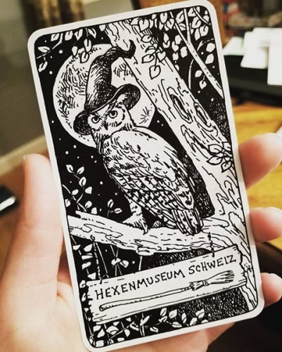 Elisabeth Alba the artist created a Tarot card for us