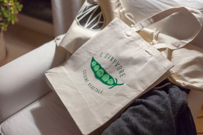 LE sac en coton bio L'OVNYVORE