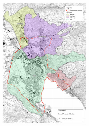 Liefer- und Abholperimeter Thun, Steffisburg, Hilterfingen