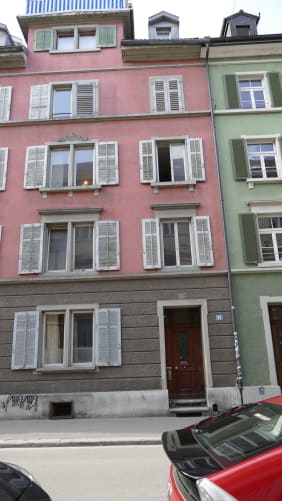 Al Imfelds Wohnung an der Konradstrasse in Zürich