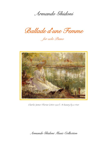 BALLADE D'UNE FEMME: Piano solo 