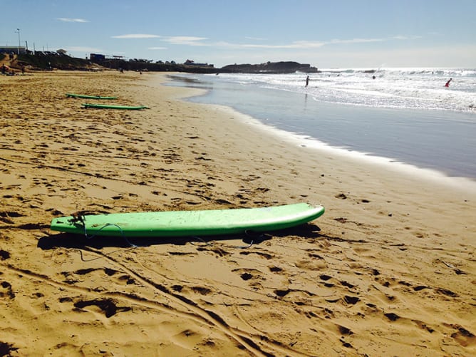 Surfing the waves package: 10 minutes from our restaurant is the next surf spot. 