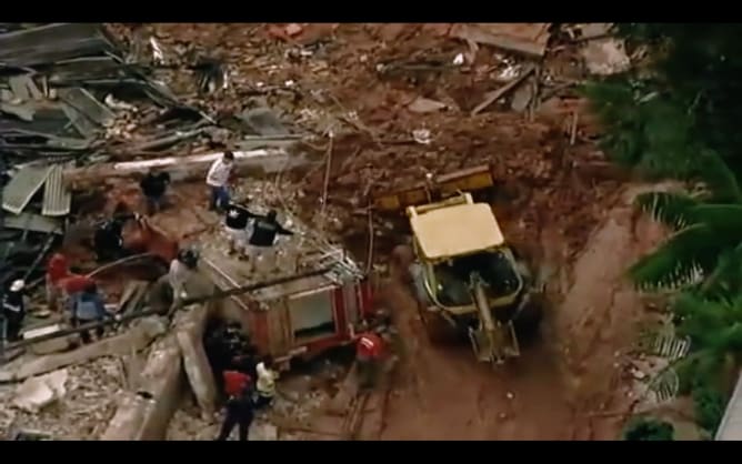 Nova Fribourg après les inondations de 2011