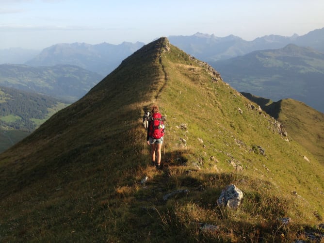 Gratwanderung auf dem Chistenstein