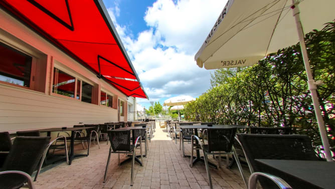 La terrasse existante