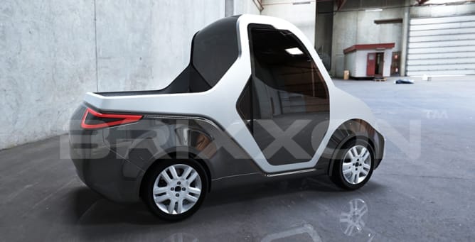 The new Bontino as a «one-hour» electric car - designer Vedran Martinek