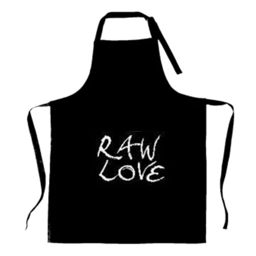 Sizzlingly hot RAW LOVE apron