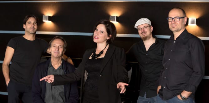 Arnaud Francelet, Richard Pizzorno, Pauline Lugon, Markus Ostfeld et Claude Schneider