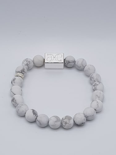 Howlite - 8mm de diamètre - Standard