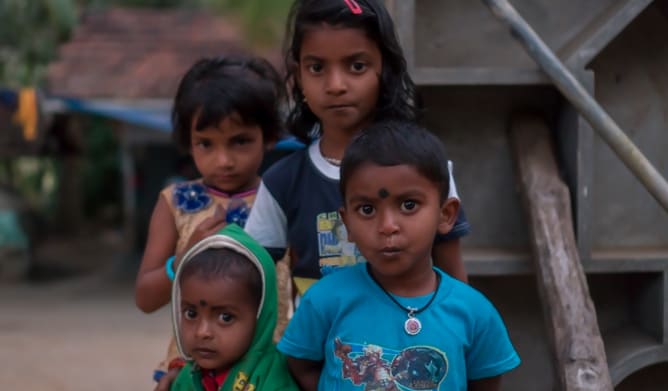 Portraits d'enfants