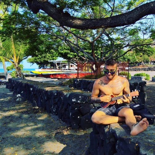 Ho'okena Beach Big Island Hawaii May 2017