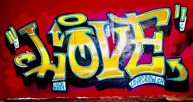 LOVE Graffiti