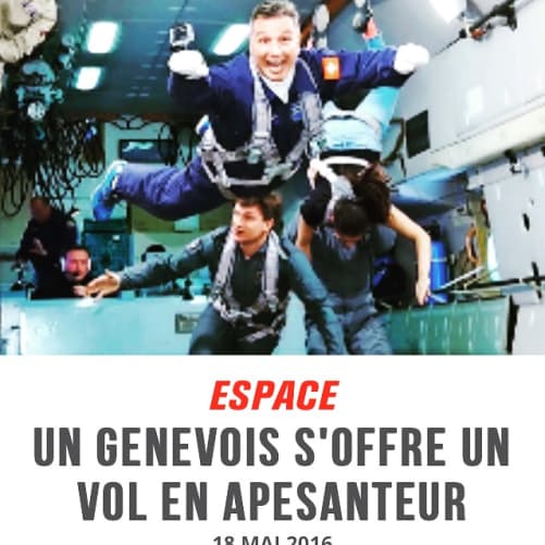 Press article as seen in l'Illustré.