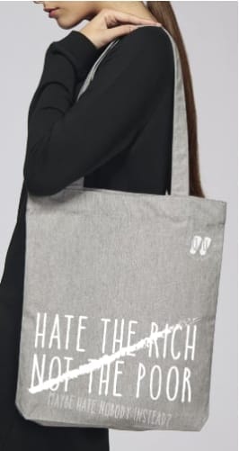 «Hate Nobody» Tote Bag