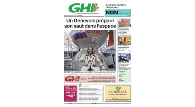 Article de presse paru dans le GHI.