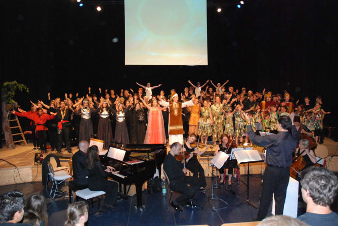 Chorprojekt 2011 - Der Schlusschor aus der «Zauberflöte»...