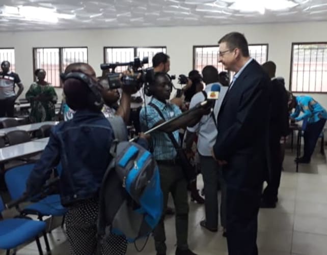 Conférence de Presse ouverture du cours avec le Ministère de la Santé - Interview Dr. Hubert VUAGNAT