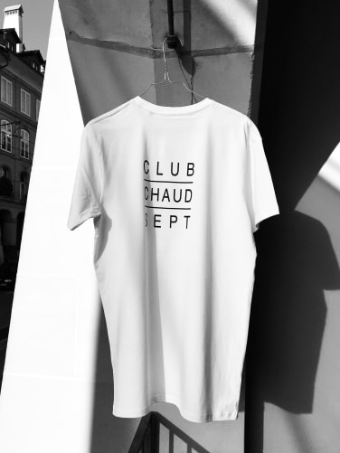 T-Shirt Club Chaud Sept weiss