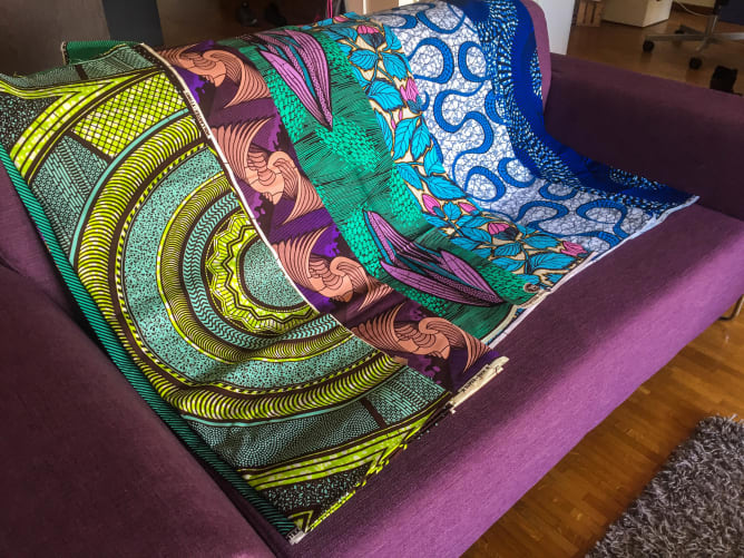 Example of African fabrics