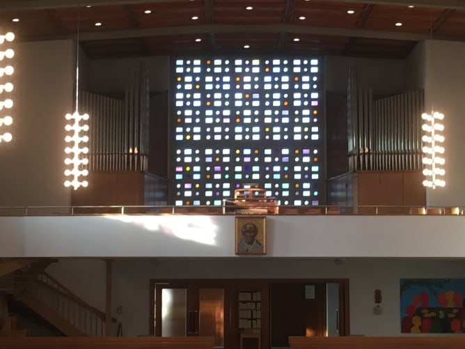 unsere Orgel in der Gesamtansicht