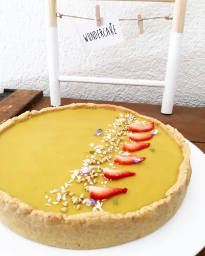 Tarte au citron, farine d'épeautre suisse