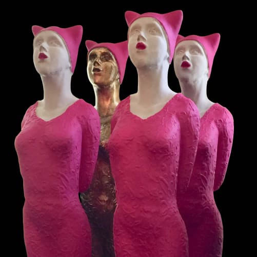 «Pussyhats» by Annemarie Waibel