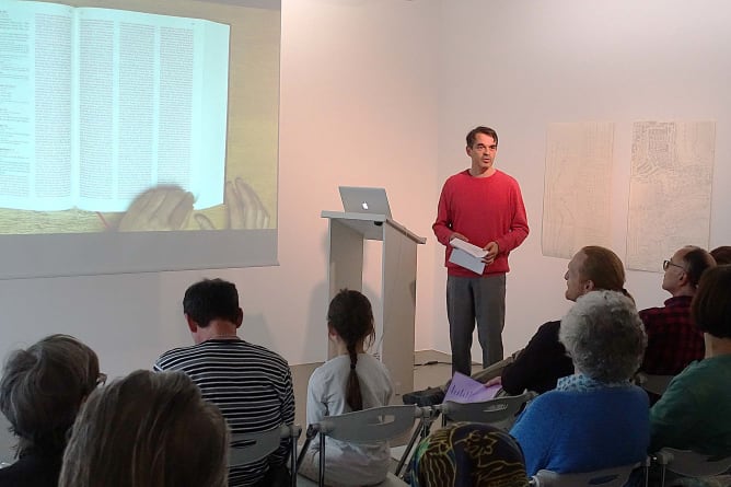 Lotto-Speech im Haus für Kunst Altdorf (25.5.19)