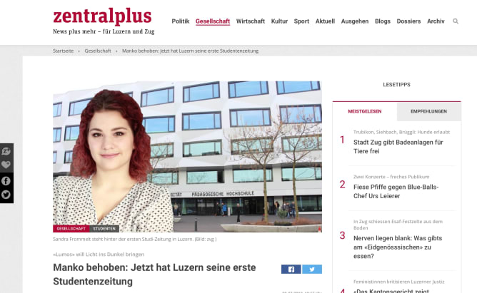 Artikel Zentralplus