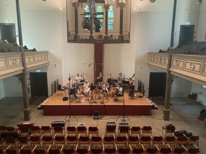 Aufnahme in der Immanuelskirche Wuppertal