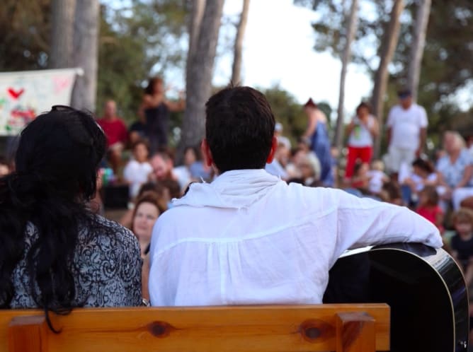 Concert de musique sur la Colline de la Paix